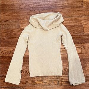 Aqua Cream Women Turtleneck cashmere Sweater